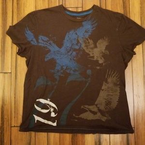 Men's brown American Eagle shirt